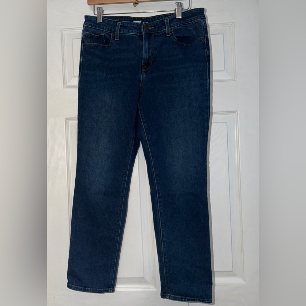 Old Navy Straight Leg, Stretch Jeans